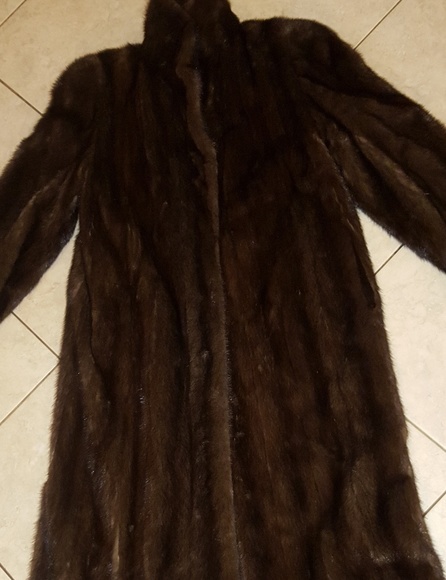 Zinman 3/4 length fur coat Sz.medium or large
